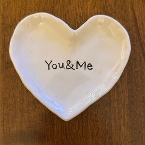 You & Me Ring Dish